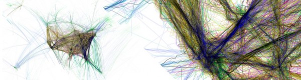 flight-patterns Mind blowing: Flight patterns by Aaron Koblin http://www.aaronkoblin.com/