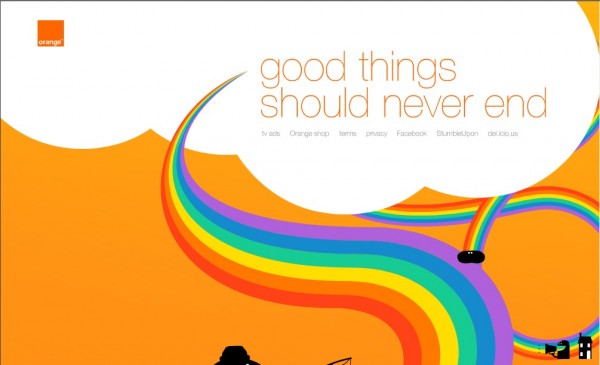 orange Orange's Never Ending Website