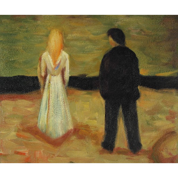 Edvard Munch, The Lonely Ones